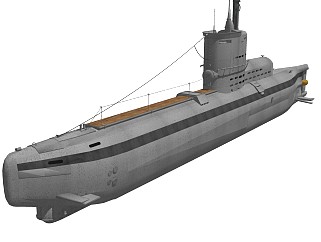 精细船只军事模型军舰 航母 潜水艇(33)